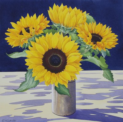 Sunflower Still Life by Christopher Ryland